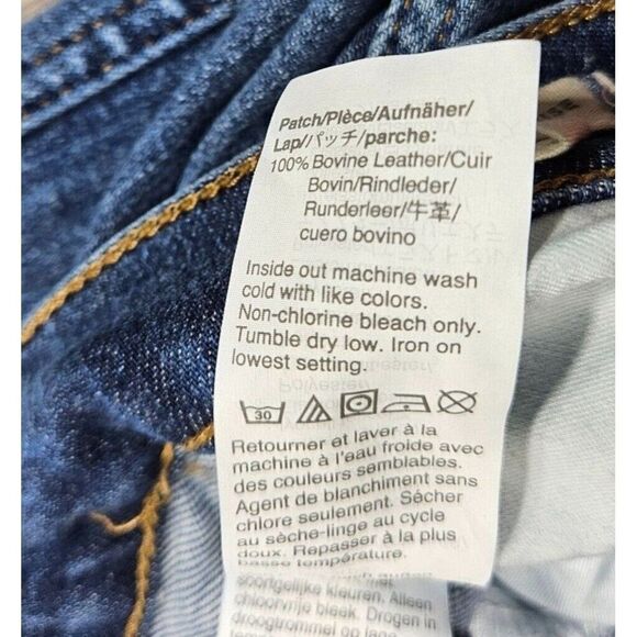 Madewell Womens Size 24 T High Rise Skinny Pockets Denim Blue Jeans - Picture 8 of 13